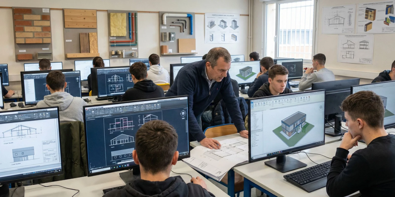 DAO en Bac Pro TEB : Maîtriser les Compétences Essentielles des Plans Bâtiment